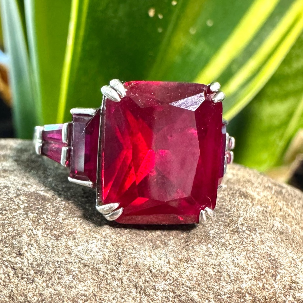 Sterling Ruby Ring - image 1